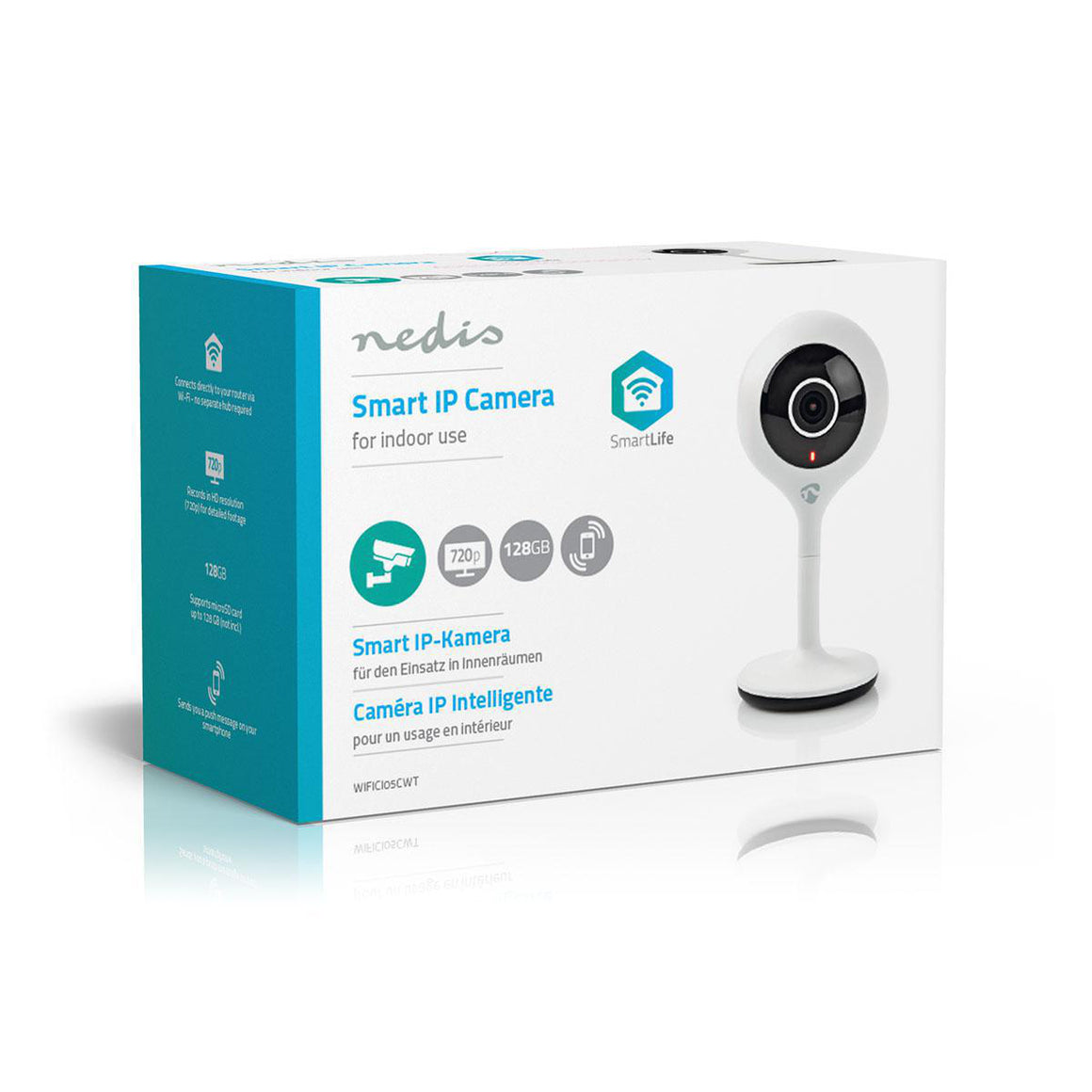 Camera Smart WiFi IP HD 720p -20C - +50C Nedis