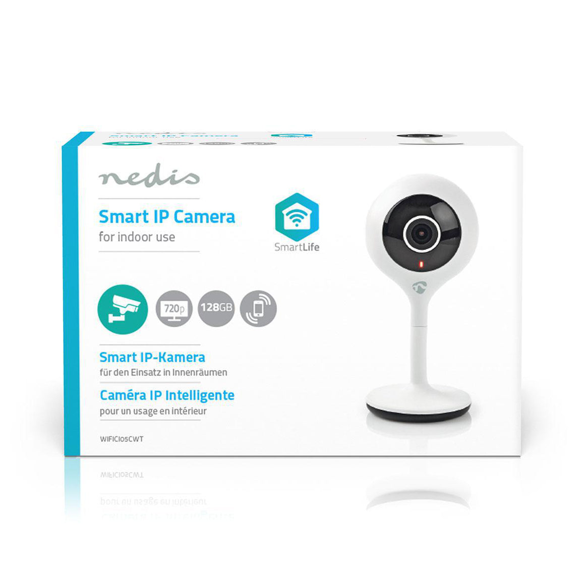 Camera Smart WiFi IP HD 720p -20C - +50C Nedis