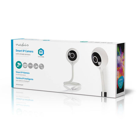 Camera Smart WiFi IP HD 720p cu senzor de temperatura Nedis