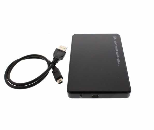 Carcasa HDD 2.5" SATA USB 2.0 negru