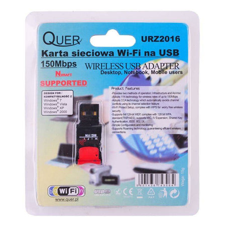 Card wi-fi USB 2.0 ieee802.11B/g/n