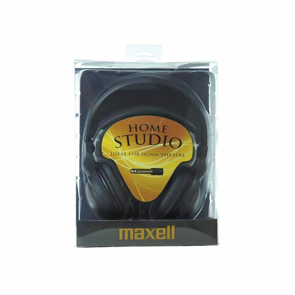 Casca stereo 3.5 mm cablu 5m negru Maxell HOME STUDIO