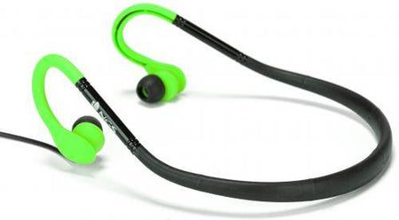 Casca stereo in ureche 3.5 mm Cougar verde/negru rezistenta la apa NGS