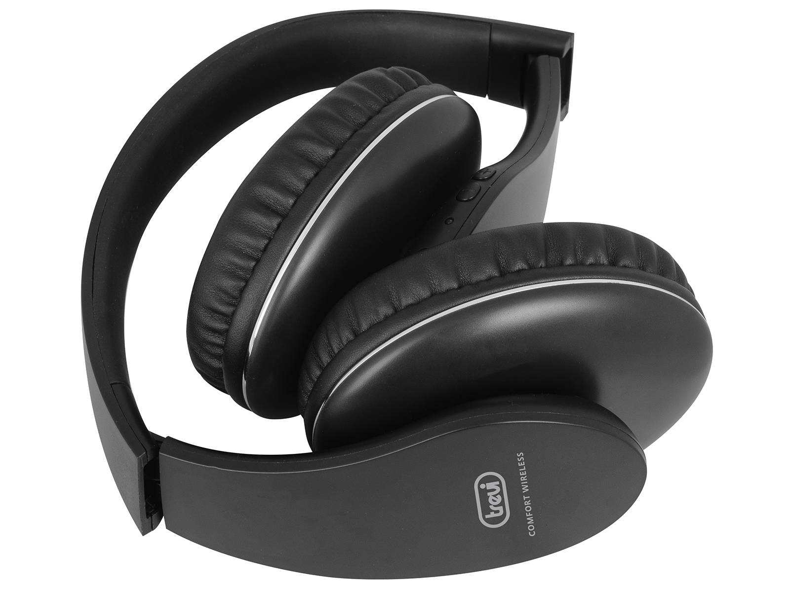 Casti audio over-ear wireless RF FRS 1380 R negru Trevi