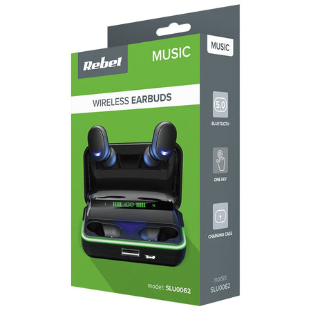 Casti bluetooth 5.0 SN-E10 REBEL SLU0062