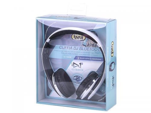 Casti Bluetooth cu microfon DJ 1200 albe Trevi