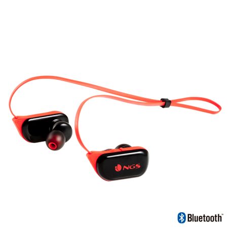 Casti bluetooth Ranger Artica rosu NGS