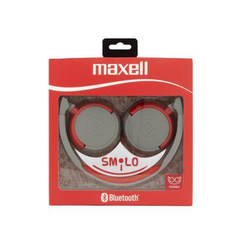 Casti bluetooth Smilo rosii Maxell