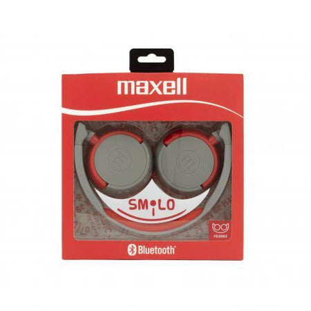 Casti bluetooth Smilo rosii Maxell