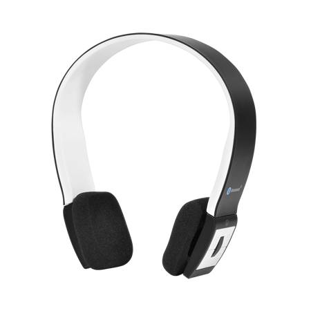 Casti bluetooth stereo cu functie HEADSET negre QUER