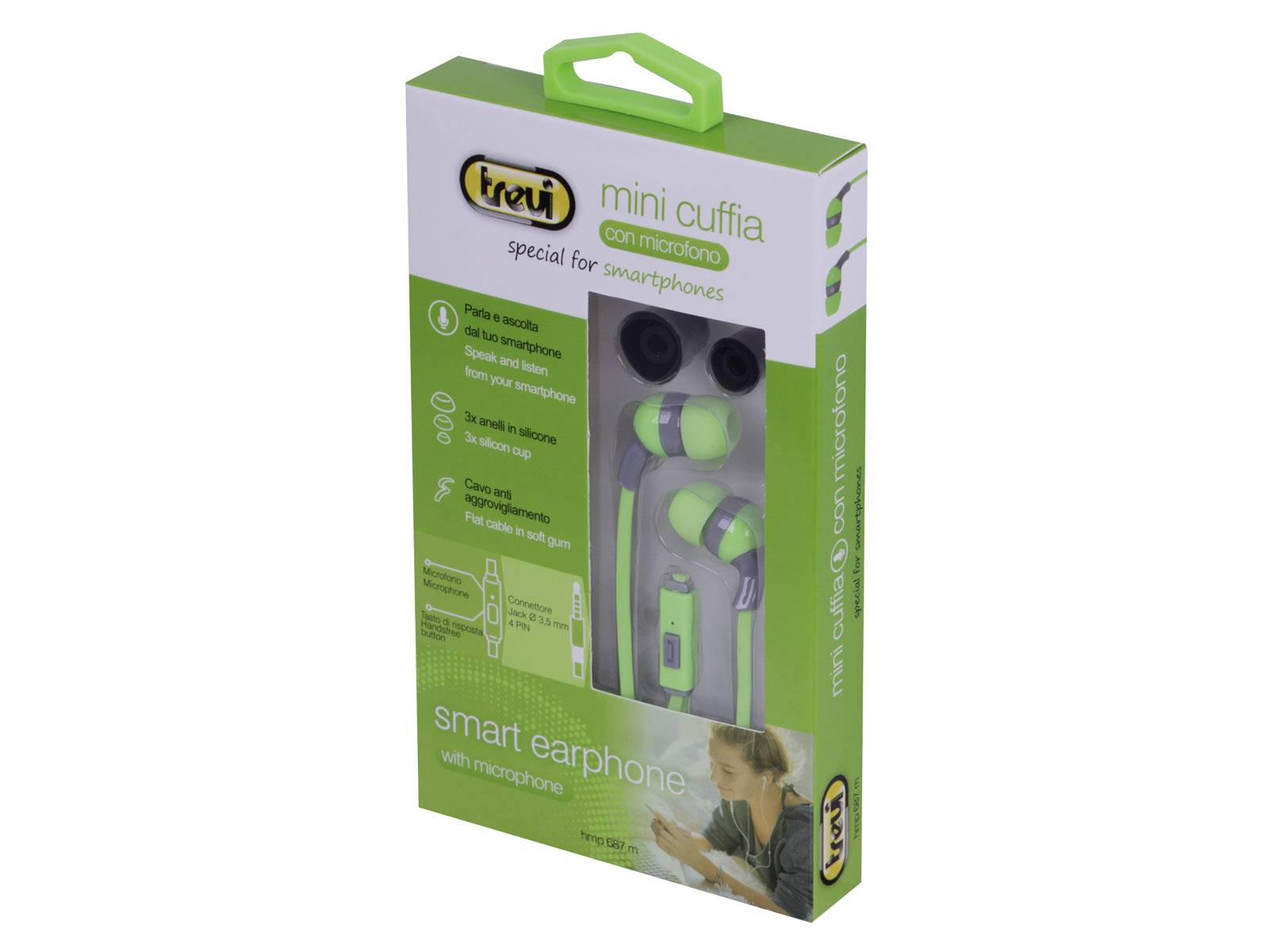 Casti in-ear cu microfon HMP 687 M Trevi