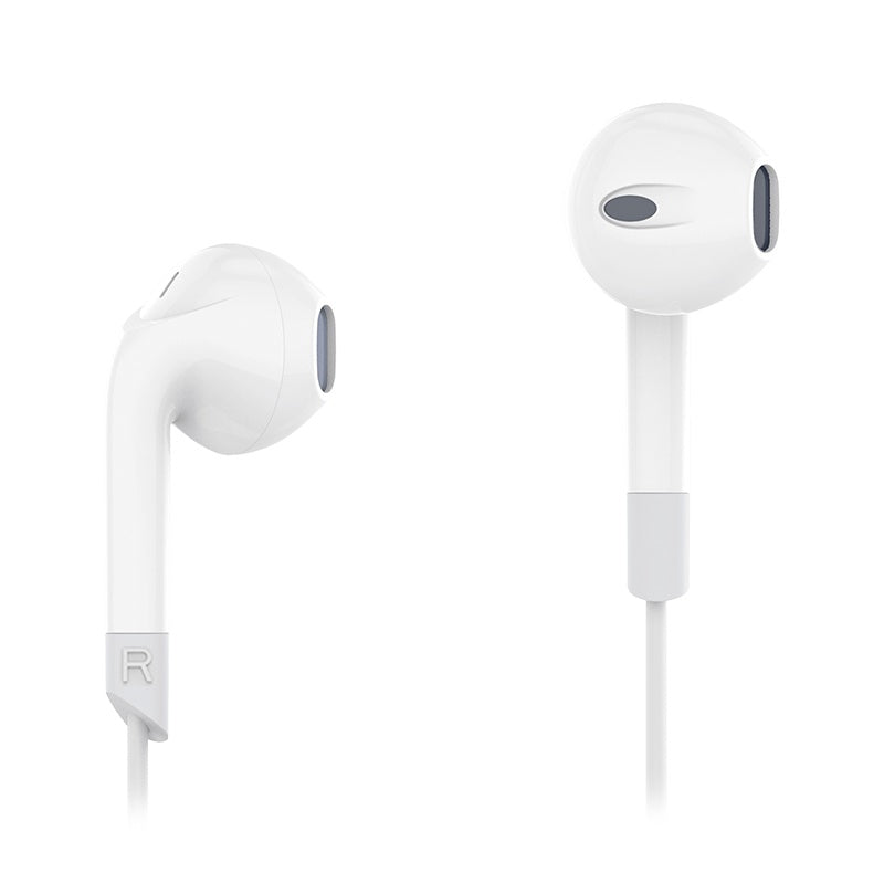 Casti IN-EAR cu microfon Kruger&Matz KMPC2-W albe conector USB type C