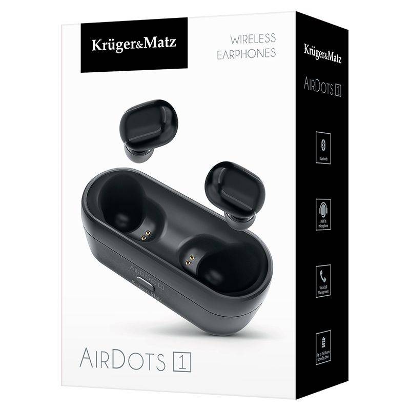 Casti Wireless TWS AIR DOTS 1 Kruger&Matz