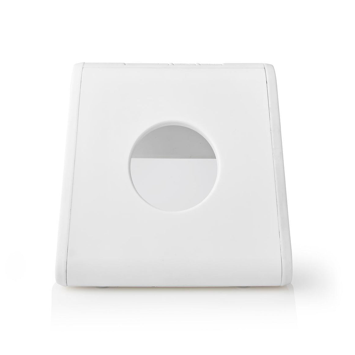 Ceas cu alarma Nedis incarcator wireless Qi lumina multicolora alb