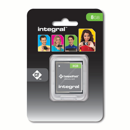 CF Compact Flash Memory Card 8GB Integral