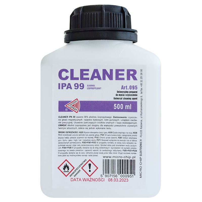 Cleanser IPA 99 500ml MICROCHIP alcool izopropilic Art.095