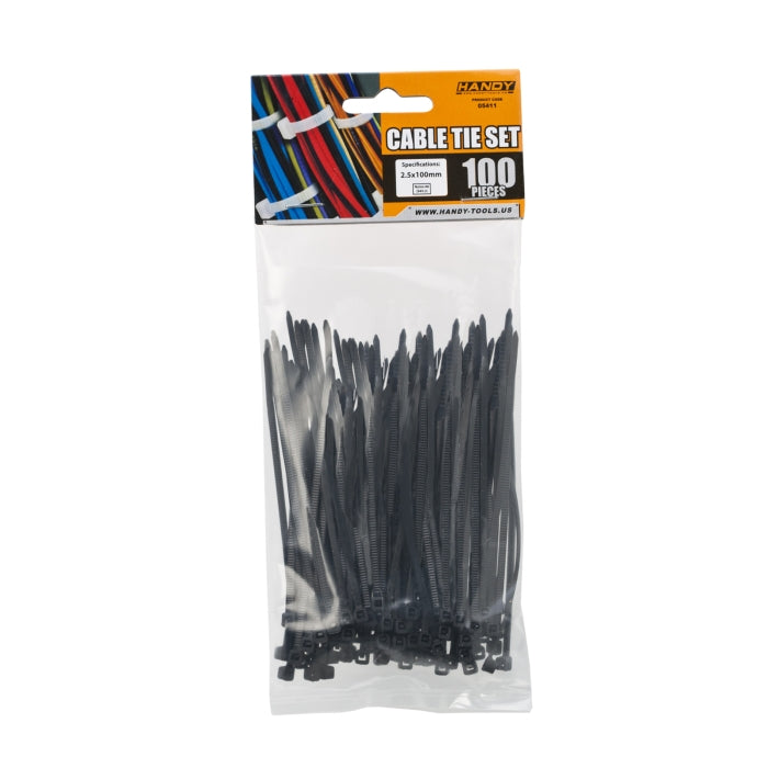 Coliere plastic 100x2.5 mm 100buc Handy