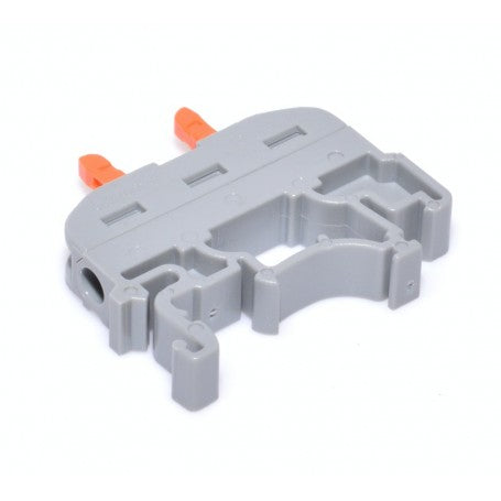 Conector 2+2 cu sina portocaliu pentru cablu maxim 4 mm