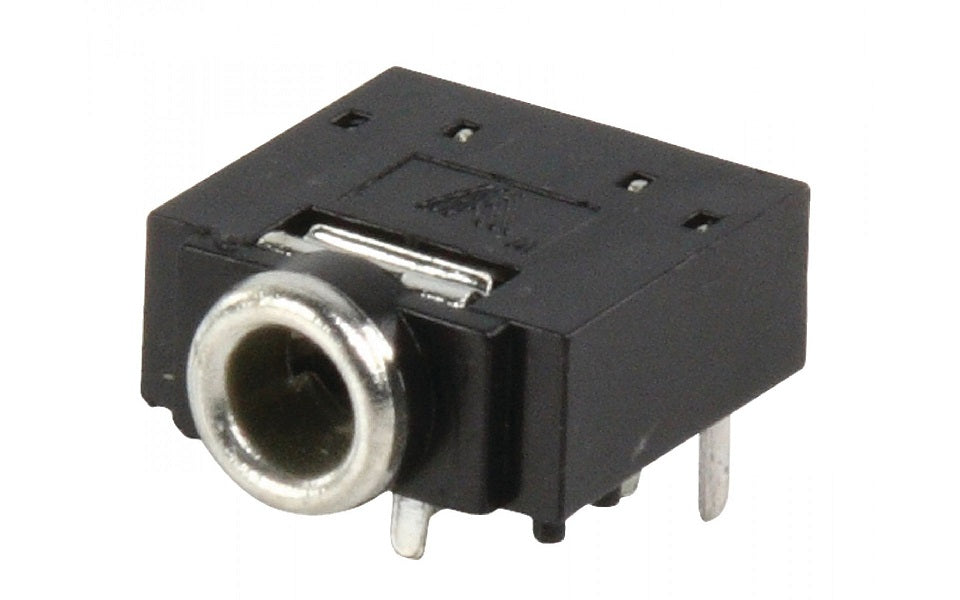 Conector 3.5mm stereo jack montabil pe panou cu intrerupator Valueline JC-128