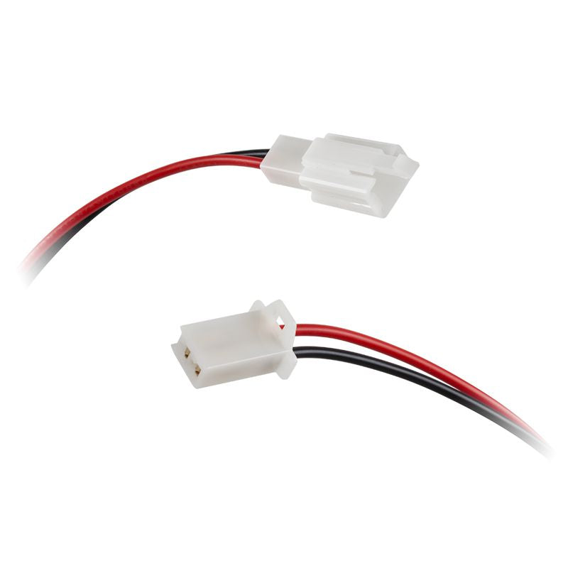 Conector DC mama-tata cu cablu 30cm 2x0.5mm pentru alimentare auto