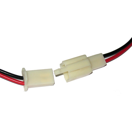 Conector DC mama-tata cu cablu 30cm 2x0.5mm pentru alimentare auto