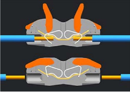 Conector doza 1X4mm2 / 1X4mm2 (PCT-221P) HFP421