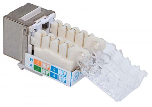 Conector Keystone CAT6a Intellinet RJ45 mama