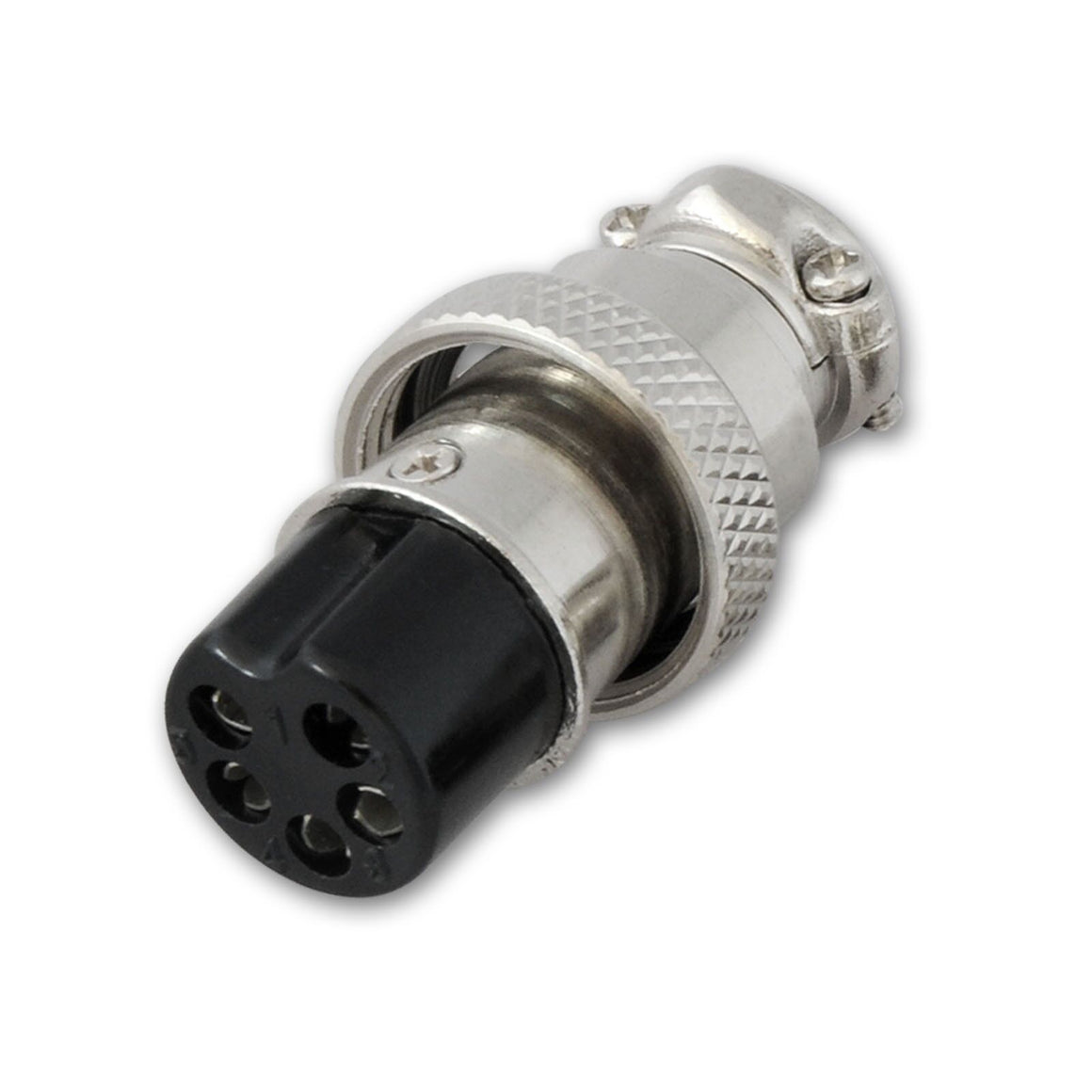 Conector MICROFON MARE 5 Pini set Mama+Tata 20 mm
