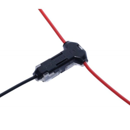 Conector rapid cu blocare in T pentru un fir