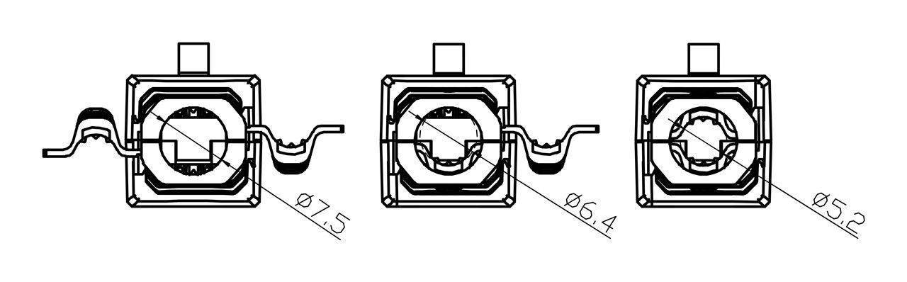 Conector UTP CAT6A RJ45 rapid Goobay