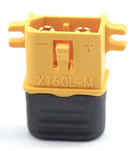 Conector XT60 alimentare DC mufa tata 2pin lipire galbena AMASS XT60L-M