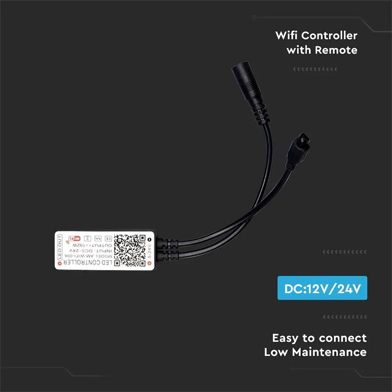 Controller banda LED 3IN1 WI-FI RGB 24 butoane V-TAC SKU-2902