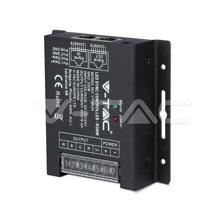 Controller Banda LED cu DIMMER 12V/24V RGB+W 288W V-TAC