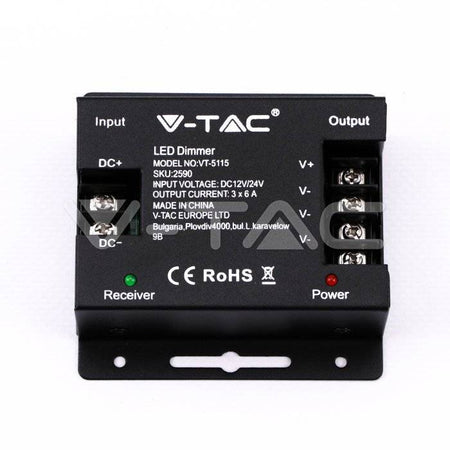 Controller banda LED Dimabil cu touch 12V 216W / 24V 432W V-TAC