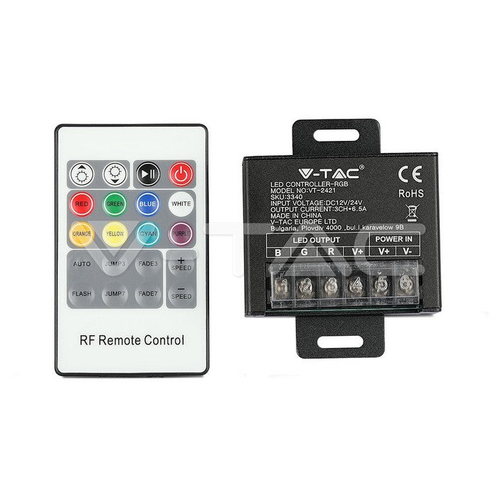 Controller banda LED RGB 12V/240W 24V/480W V-TAC