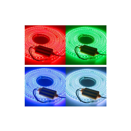 Controller si telecomanda pentru banda LED flexibila 10mm 230V RGB PS-3404