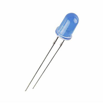 Dioda LED 5mm albastru 3.2VDC 20mA