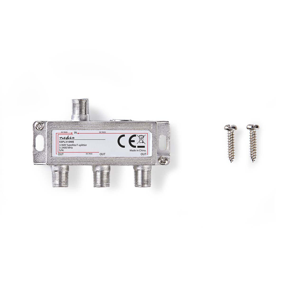 Distribuitor semnal TV Nedis spitter 3 cai 5-2400Mhz