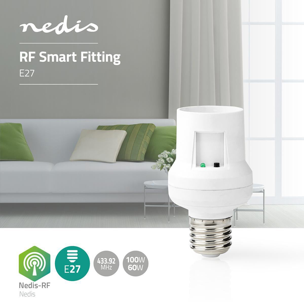 Dulie RF Smart E27 100W Nedis