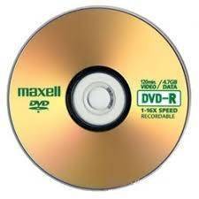 DVD-R 4.7GB 16x bulk Maxell