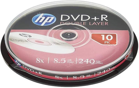 DVD+R DL HP 8X 8.5GB CAKE10