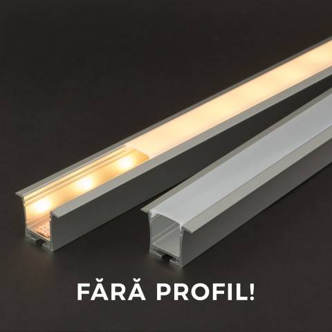 Ecran opal pentru profil LED 1m PHENOM