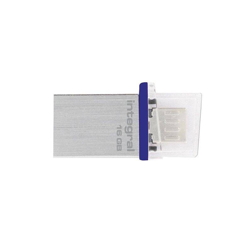 Flash Drive USB 2.0 16GB +micro USB OTG INTEGRAL