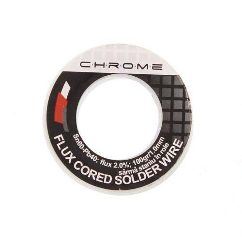 Fludor 100gr 1.0mm SN60 PB40 Flux 2% Chrome