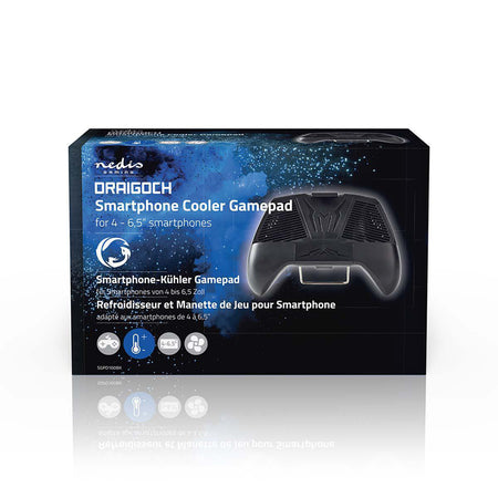 Gamepad pentru smartphone cooler compatibil cu display 4"- 6.3" negru Nedis