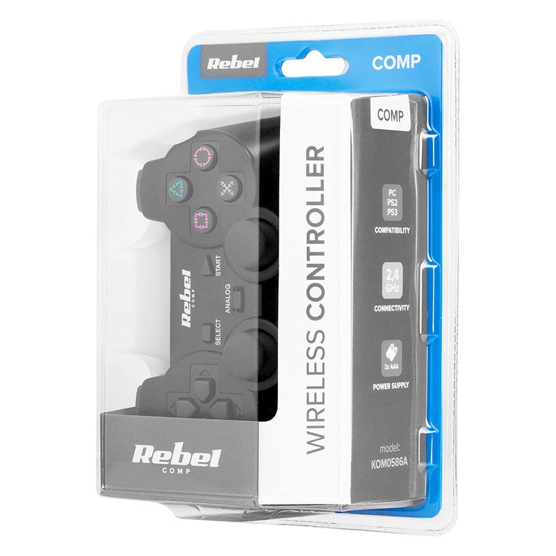 Gamepad wireless DUAL SHOCK PC/PS3 REBEL