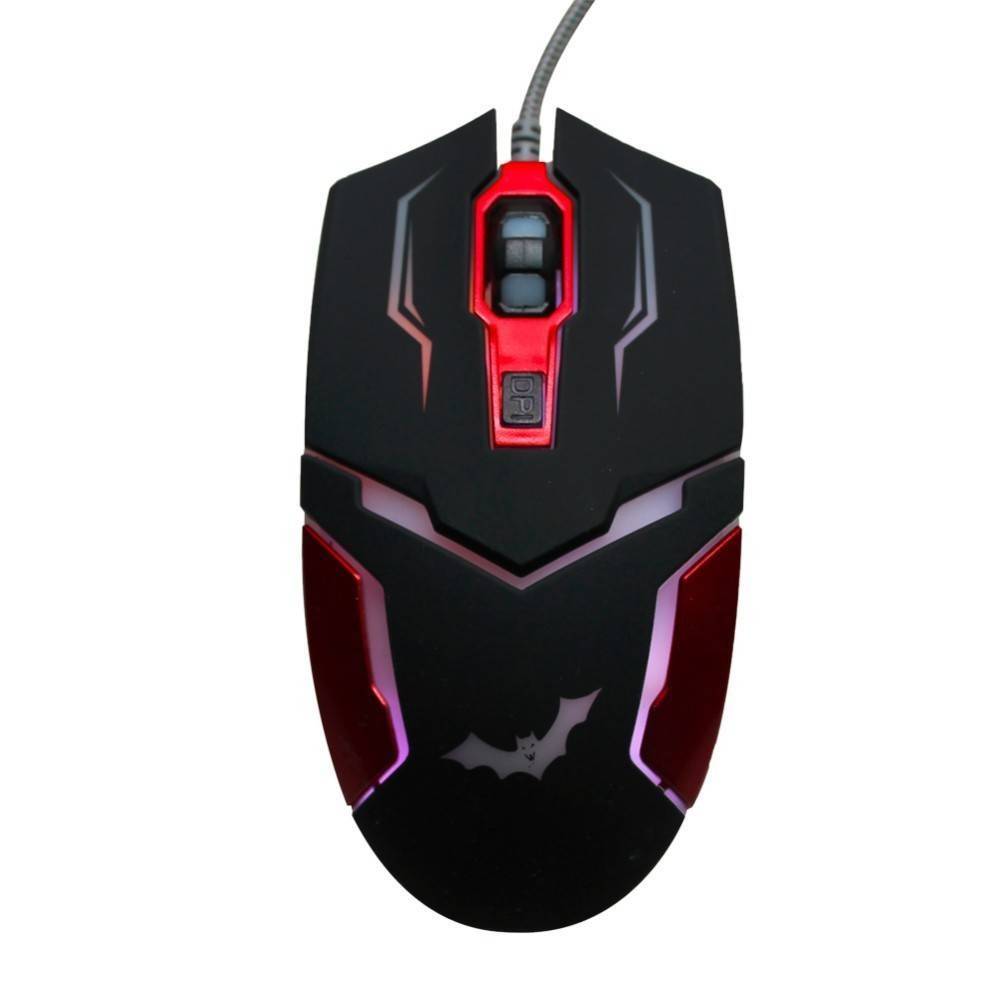 Gaming mouse 2400DPI USB cu fir