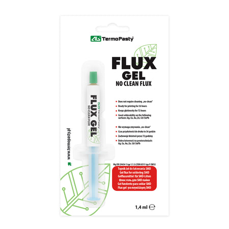 Gel flux 1.4CM3 pentru asamblarea componentelor SMD si reparatii AG TermoPasty