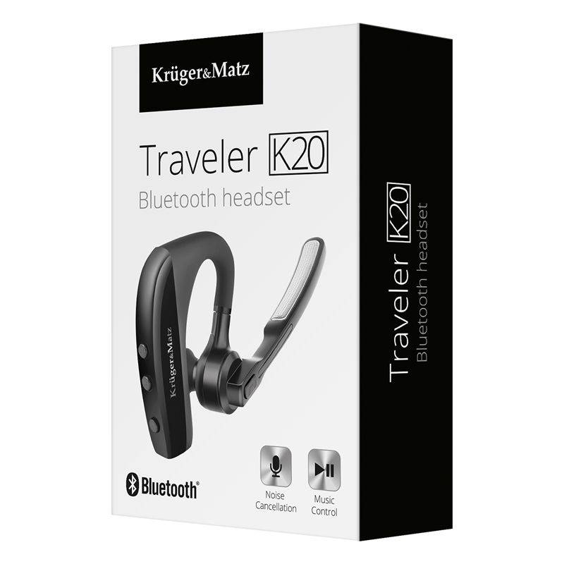 Headset casca BLUETOOTH TRAVELER K20 KRUGER&MATZ