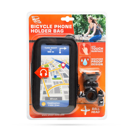 Husa pentru telefon montaj pe biciclete max. 6.3" Wheel Zone